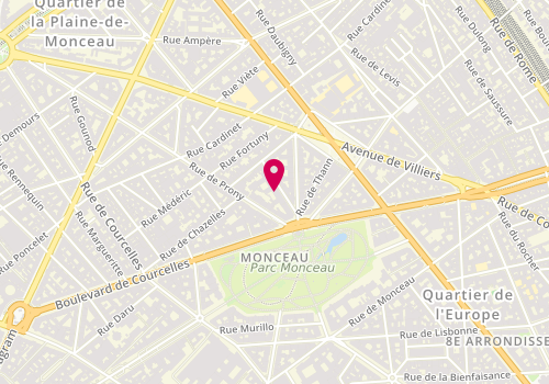 Plan de Immo-Bois Com, 5 Rue de Logelbach, 75017 Paris