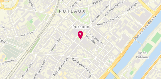 Plan de Bisdorff Immobilier - Gestion / Vente / Location, 138 Rue Jean Jaurès, 92800 Puteaux