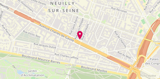 Plan de Les Agents de l'Immobilier, 62 Charles de Gaulle, Bis, 92200 Neuilly-sur-Seine
