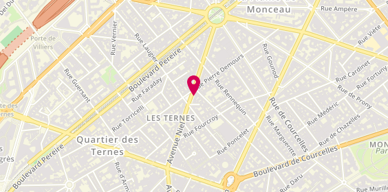 Plan de Breteuil - Niel, 34 avenue Niel, 75017 Paris