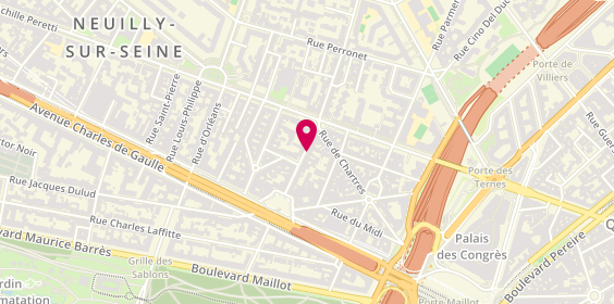 Plan de Le Cercle Carré, 18 Ter Rue Madeleine Michelis, 92200 Neuilly-sur-Seine