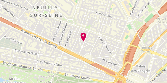 Plan de Schumacher et Associes, 9 Rue Berteaux Dumas, 92200 Neuilly-sur-Seine