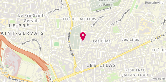 Plan de Acte-Immo, 70 Rue de l'Égalité, 93260 Les Lilas