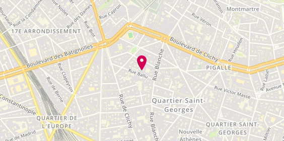 Plan de Oiko Gestion, 14 Rue Ballu, 75009 Paris