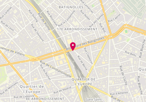 Plan de David Gestion Paris, 39 Rue de Moscou, 75008 Paris