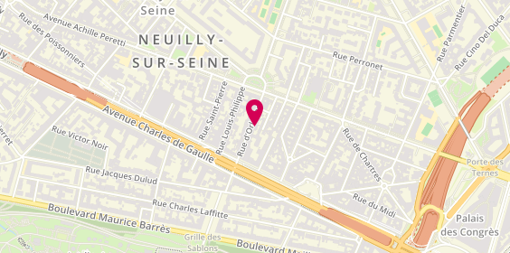 Plan de Immobilier Christine Sauvy, 22 Rue d'Orléans, 92200 Neuilly-sur-Seine