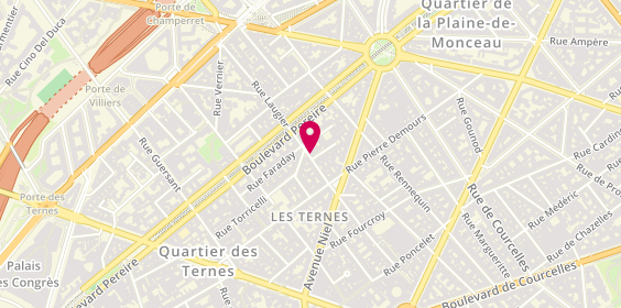 Plan de Costier Immobilier, 38 Rue Laugier, 75017 Paris