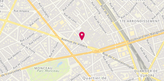 Plan de Arfim, 7 Rue de Tocqueville, 75017 Paris