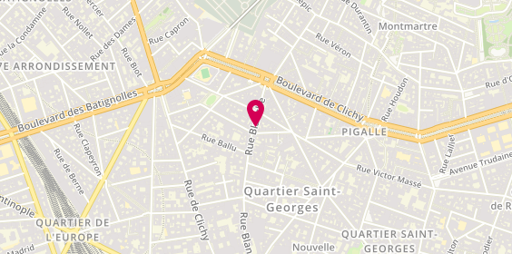 Plan de Urban Résidence, 82 Rue Blanche, 75009 Paris