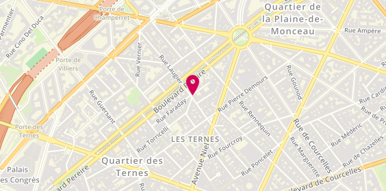 Plan de Bossosson, 42 Rue Laugier, 75017 Paris