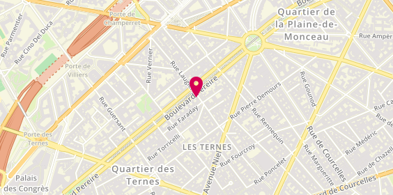 Plan de BENSIMHON Patrick, 51 Rue Laugier, 75017 Paris