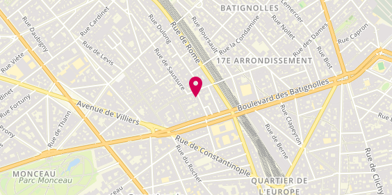 Plan de Allo location, 21 Rue de Cheroy, 75017 Paris
