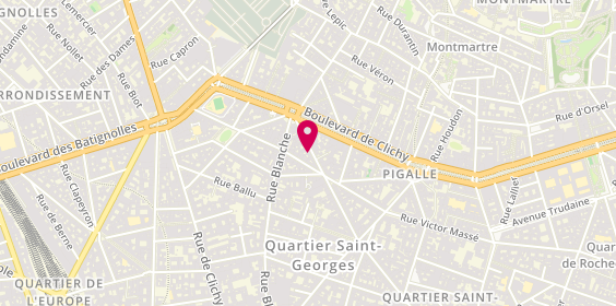 Plan de E.M.G, 31 Rue Pierre Fontaine, 75009 Paris