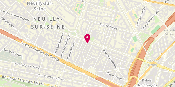 Plan de Cabinet Campion, 73 avenue du Roule, 92200 Neuilly-sur-Seine