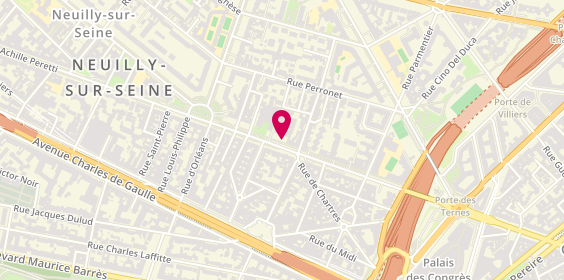 Plan de Alain Cormier Immobilier, 60 Avenue du Roule, 92200 Neuilly-sur-Seine