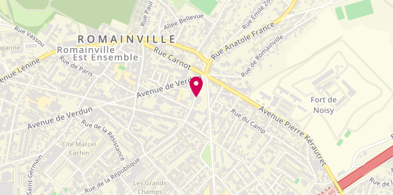 Plan de Agence de Rève, 21 Rue de la République, 93230 Romainville
