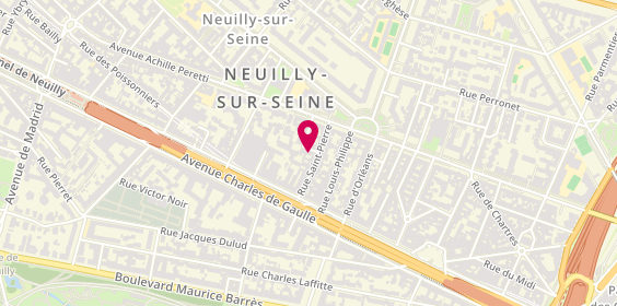Plan de Lefort et Raimbert, 1 Rue Devès, 92200 Neuilly-sur-Seine