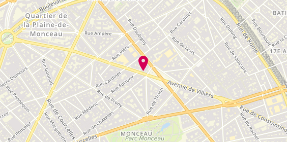Plan de Degueldre & Cie, 40 avenue de Villiers, 75017 Paris