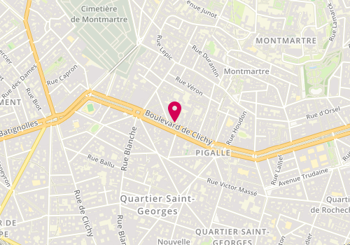 Plan de Richard-Thine Immo, 60 Boulevard de Clichy, 75018 Paris
