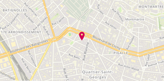 Plan de 21JUIN, 7 Rue de Bruxelles, 75009 Paris