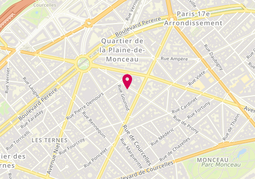 Plan de Fonciere Dino, 77 Rue de Prony, 75017 Paris