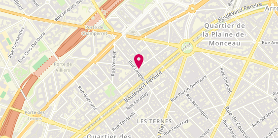 Plan de Diament Lionnel, 60 Rue Laugier, 75017 Paris