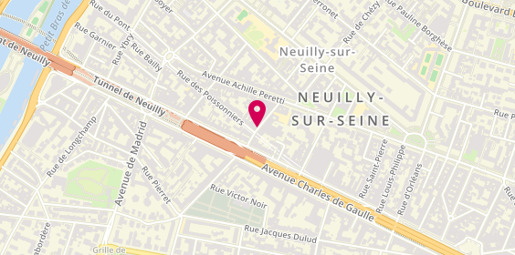 Plan de SFI Neuilly, 3 Rue des Huissiers, 92200 Neuilly-sur-Seine