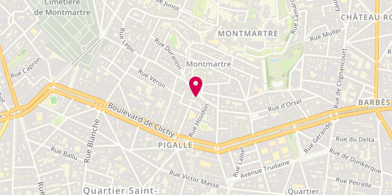 Plan de Agence des Abbesses, 15 Rue des Abbesses, 75018 Paris