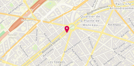 Plan de Ou s'Implanter, 131 Boulevard Pereire, 75017 Paris