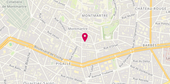 Plan de Laforêt, 14 Rue Yvonne le Tac, 75018 Paris