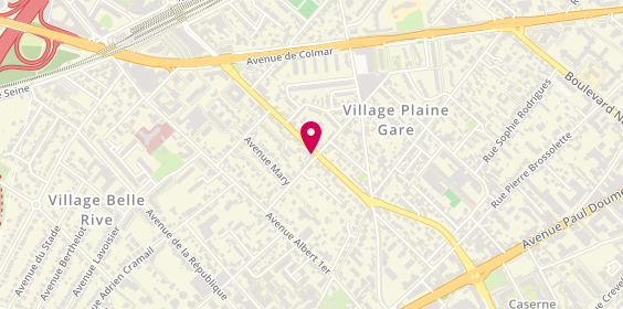 Plan de Agence Victor Hugo, 39 avenue Victor Hugo, 92500 Rueil-Malmaison