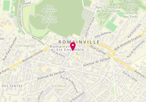 Plan de Hp Immobilier-Les Collines de Belleville, 27 Rue de Paris, 93230 Romainville