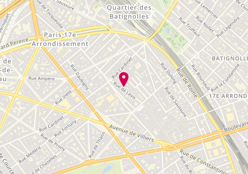 Plan de Renée Costes Renée Costes Viager & Nue-p, 84 rue de Lévis, 75017 Paris