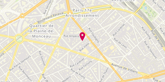 Plan de Louis Cadogan, 55 Rue Jouffroy d'Abbans, 75017 Paris