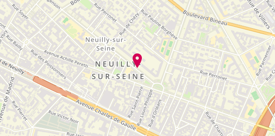Plan de Maevy Developpement Figet, 8 Boulevard Jean Mermoz, 92200 Neuilly-sur-Seine