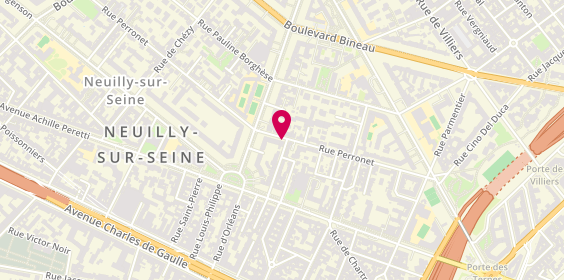 Plan de Philerimos, 53 Perronet, Bis, 92200 Neuilly-sur-Seine