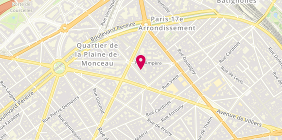 Plan de R.C.R Immobilier, 12 Rue Bremontier, 75017 Paris