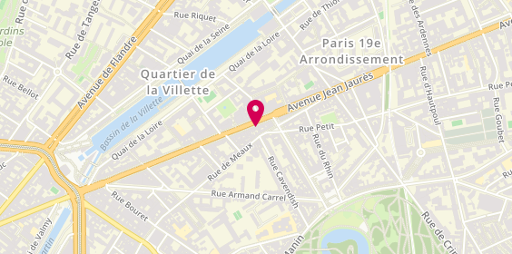 Plan de Immo 19, 88 avenue Jean Jaurès, 75019 Paris