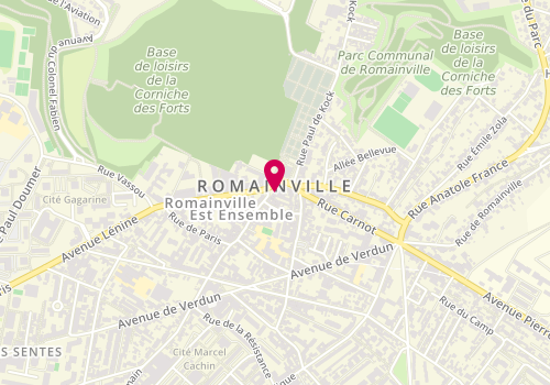 Plan de Cérès immobilier Romainville, 5 Rue de Paris, 93230 Romainville