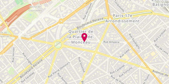 Plan de Bosetta Immobilier, 61 Rue Ampère, 75017 Paris