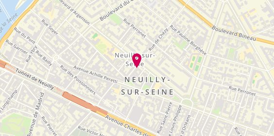Plan de Maison Seine Asnieres, 12 Rue de Chézy, 92200 Neuilly-sur-Seine
