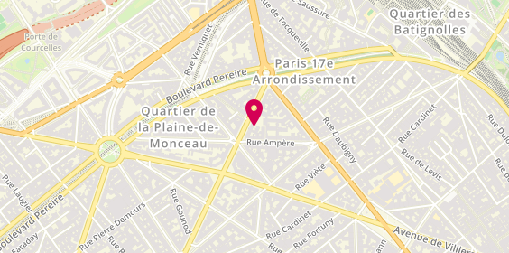 Plan de Deseyne Immobilier, 138 avenue de Wagram, 75017 Paris