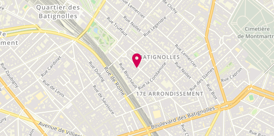 Plan de Apc Patrimoine, 49 Rue des Batignolles, 75017 Paris