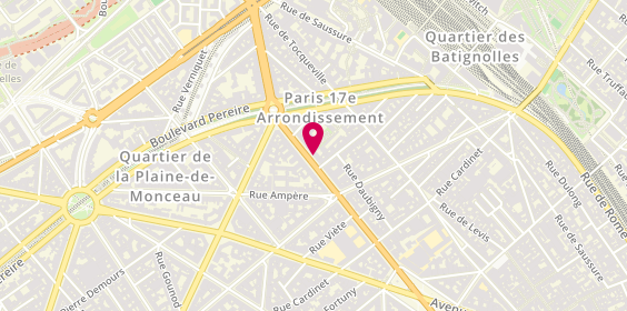 Plan de FAESCH René, 154 Boulevard Malesherbes, 75017 Paris