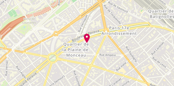 Plan de BOUGON Christine, 20 Rue Alphonse de Neuville, 75017 Paris