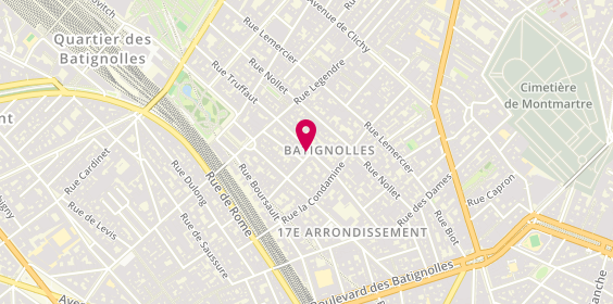 Plan de First IN First OUT, 2 Rue Bridaine, 75017 Paris