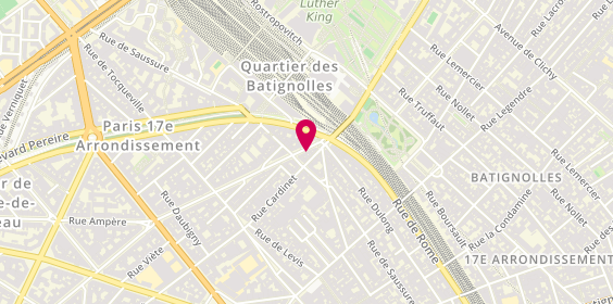 Plan de LGT Immobilier, 5 Rue Jouffroy d'Abbans, 75017 Paris