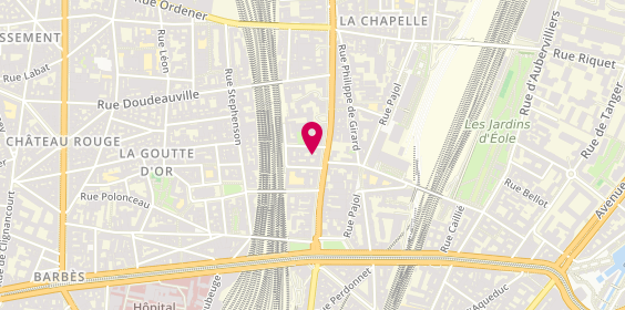 Plan de Ludovic MAHE - Consultant Immobilier - Agence Casavo, 35 Rue Marx Dormoy, 75018 Paris