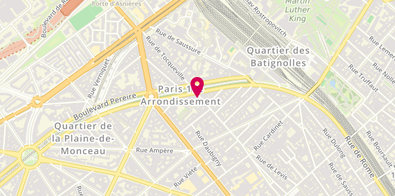 Plan de Batigère Ile de France SA, 89 Rue de Tocqueville, 75017 Paris