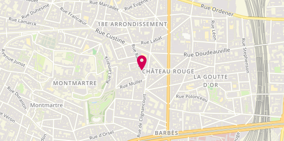 Plan de L'Immobilier Parisien, 9 Ramey, 75018 Paris